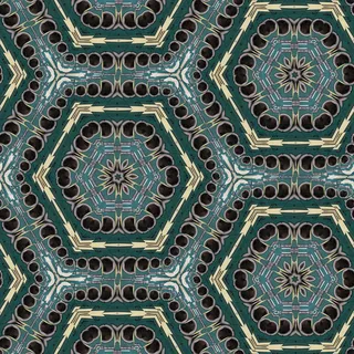 绿色和黑色壁纸