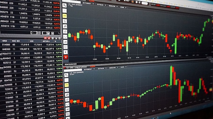 图表、交易、课程、分析、烛台、公司业务、数据、图表