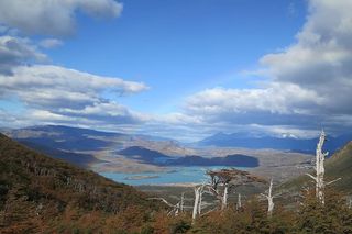 智利托雷斯·德尔·潘恩，山脉，山谷，风景，自然，天空，云朵