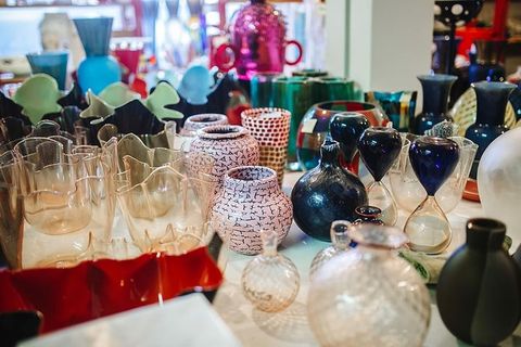 意大利穆拉诺岛上的维尼尼玻璃厂和博物馆