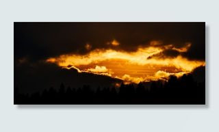 选择性，照片，火，太阳，夜空，日落，阿本斯廷芒，落日