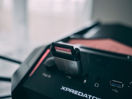 选择性聚焦照片O存储卡