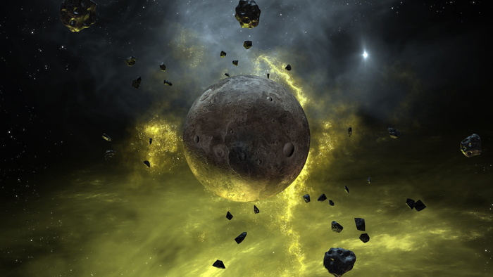 照片，棕色，月亮，天文学，太空，星系，行星，恒星