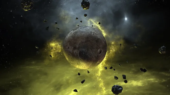 照片，棕色，月亮，天文学，太空，星系，行星，恒星