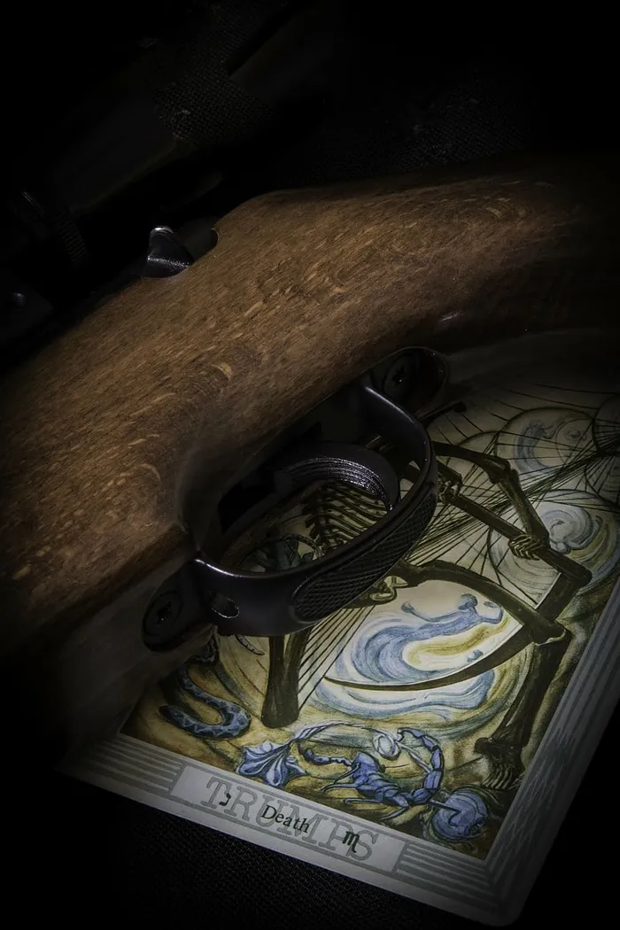 枪，塔罗牌，死亡，吉普赛，预言，塔罗牌，财富，室内