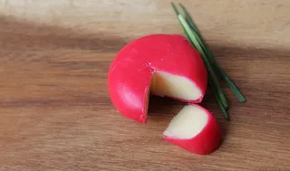 奶酪，高达，切片，甜牛奶，乳制品，健康，食品，食品和饮料