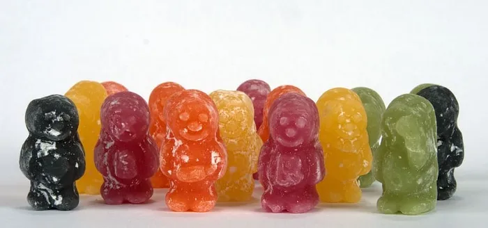 各色软糖，婴儿软糖，糖果，多样性，甜味，婴儿软糖，世界卫生组织