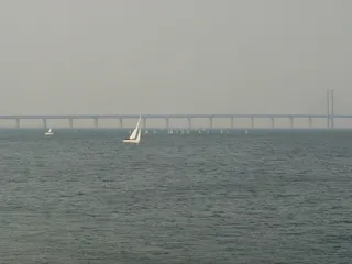 瑞典, Sverige, 厄勒海峡, 厄勒松布隆, 厄勒海峡, 桥梁, 水, 马尔默