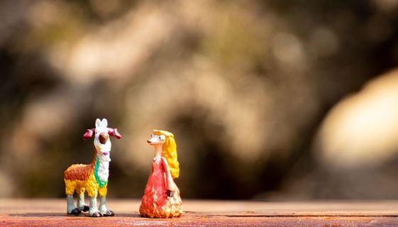 小马和女孩玩具