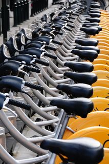 运动，没有人，车轮，划船，那么多，自行车，自行车，机动性