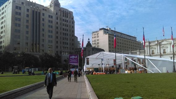 智利圣地亚哥，智利，圣地亚哥，货币之家，货币宫，*大楼，公民广场，圣地亚哥中心