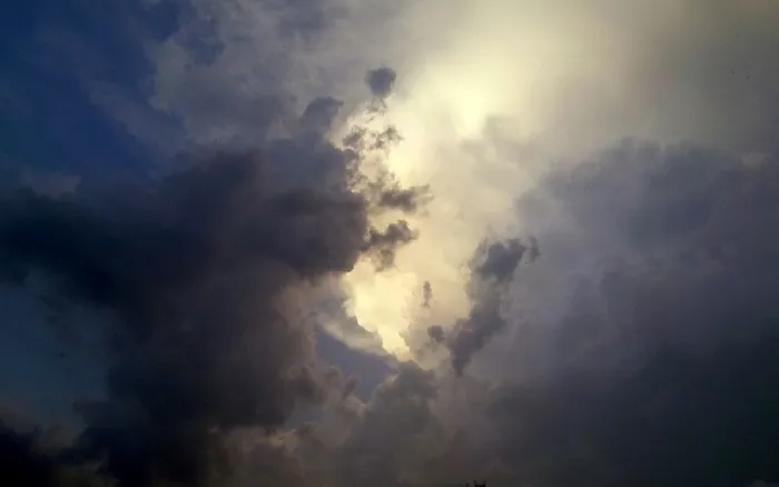 天空、云朵、风景、心情、天气、自然、大气、雨前