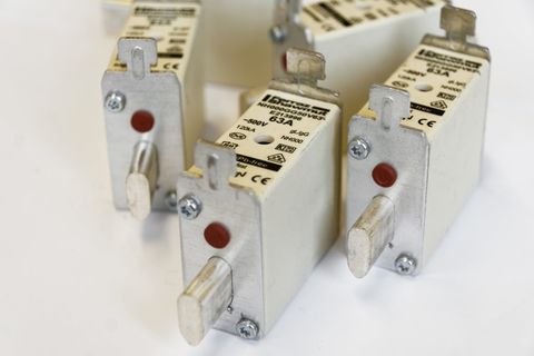 特写照片、电子、组件、备份、保护、nh保险丝、nhsicherung、装甲保证