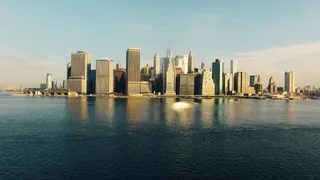 曼哈顿下城，码头，曼哈顿下城，建筑，摩天大楼，现代，建筑外观