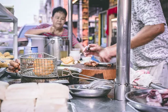 马来西亚，乔治城，街头食品，街头，槟城，饥饿，食物，旅行