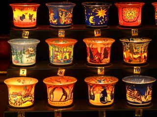 灯笼，灯饰，灯，灯，闪亮，五颜六色，彩色，圣诞节