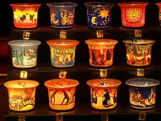 灯笼，灯饰，灯，灯，闪亮，五颜六色，彩色，圣诞节