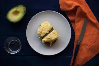 鸡蛋，早餐，鳄梨，健康，膳食，饮食，天然