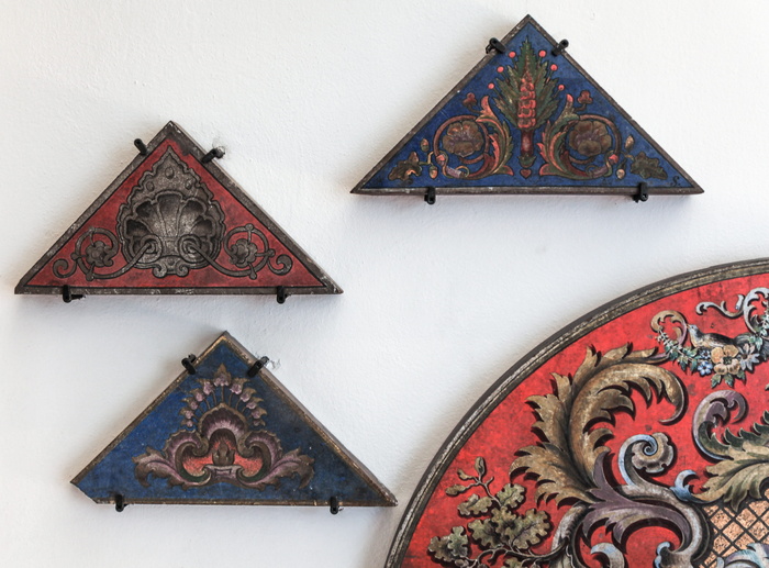 饰品, 木, 绘画, 老, 博物馆, 老, 博物馆, 边框, 框架