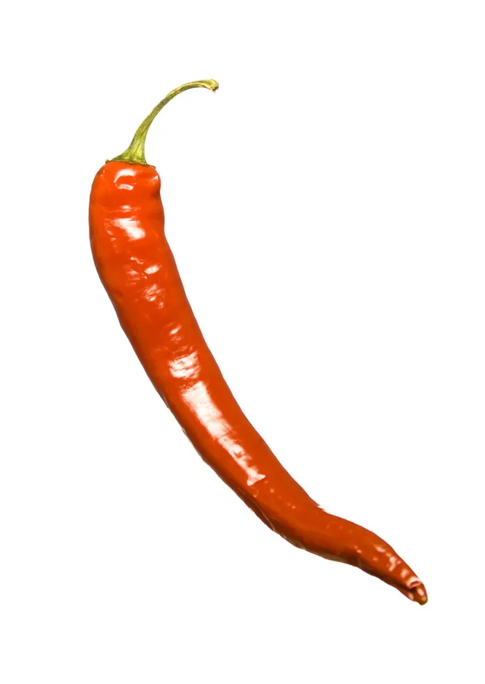 燃烧、cayenne、智利、辣椒、剪报路径、食品、新鲜、新鲜