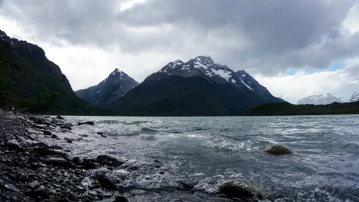 智利, 托雷斯德尔潘恩, refugio vértice 迪克森, 巴塔哥尼亚, 湖, 迪克森, 山, 冰川