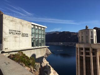 胡佛大坝、博尔德城、湖泊、历史、地标、工程、水库、大坝