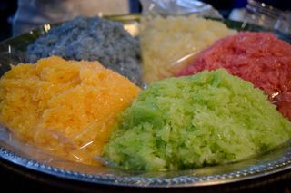 泰国，清迈，颜色，橙色，绿色，红色，糖果，市场