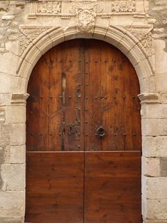 门、石雕、复兴、格拉塔洛普、普里奥拉、老、石拱门、建筑