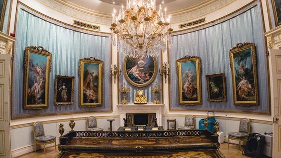 伦敦，英国，收藏，灯，枝形吊灯，绘画，绘画，宫殿