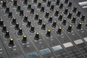 黑色音频混音器，混音器，pa，studio，sound，slider，music studio，music