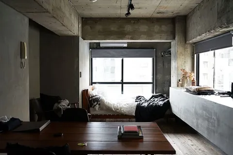 房子,家,住宅,室内,卧室,床,工作,书桌 房子,家,住宅,室内,卧室,床,工作,书桌