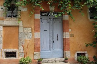 门, 老村, 如诗如画, 蒙古包, 法国, 街道, 旧城, 入口