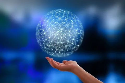 网络、地球、区块链、地球、数字化、通信、全球、手 网络、地球、区块链、地球、数字化、通信、全球、手
