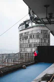 灰色混凝土建筑 灰色混凝土建筑