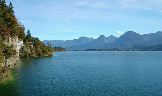 奥地利,湖泊,景观,水,山,自然,高山,小湖 奥地利,湖泊,景观,水,山,自然,高山,小湖