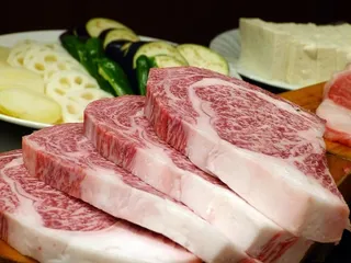 生肉堆，肉，牛肉，神户牛肉，生的，蔬菜，食品，日本