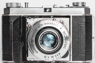 黑白柯达胶卷相机