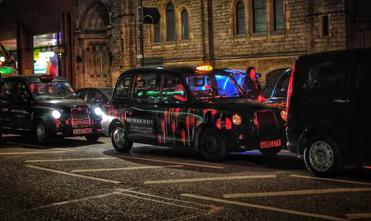 伦敦,出租车,出租车,黑色,夜晚,英国,英格兰,英国 伦敦,出租车,出租车,黑色,夜晚,英国,英格兰,英国
