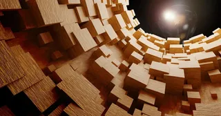 照片，棕色，块，立方体，木材，管，物体，隧道