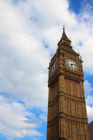 低角度摄影，大本钟，伦敦，建筑，大本，建筑，城市