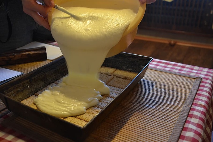 布拉特，燃烧，烘焙，蛋糕，钢板，金属板，芝士蛋糕，烘焙