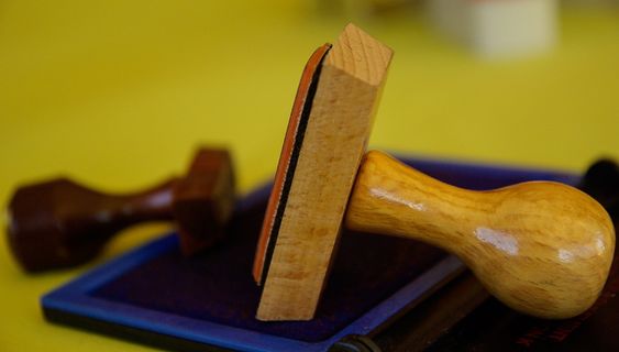 缓冲、墨水、授权、木质材料、特写、室内、作业工具、无人