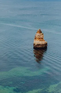 葡萄牙阿尔加维拉各斯的卡米洛海滩（Praia do Camilo）