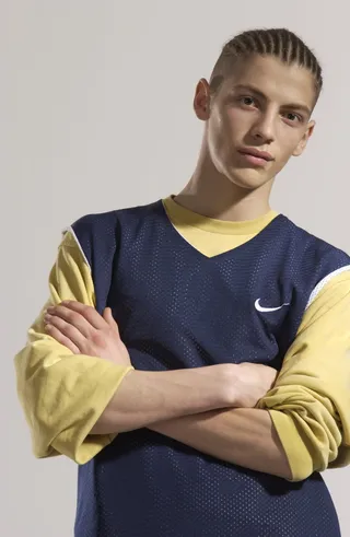 男人，照片，Bboy，霹雳舞，嘻哈，腰部向上，摄影棚拍摄，黄色