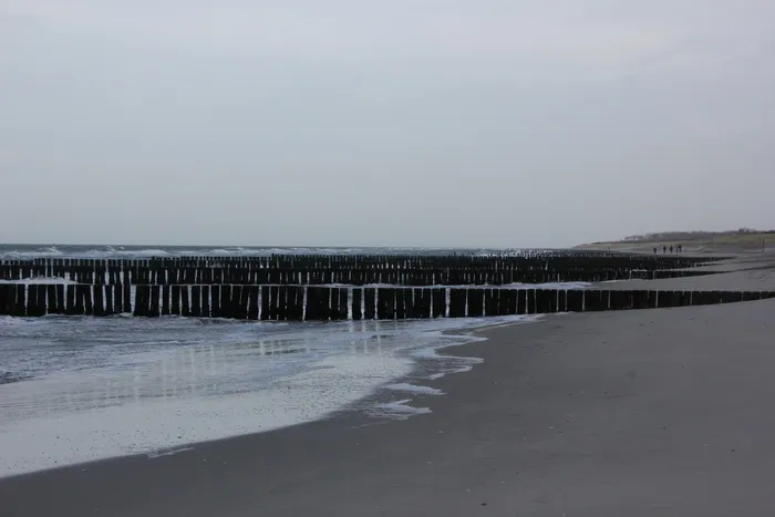 海，波罗的海，海滩，海岸，丁坝，景观，水，天空