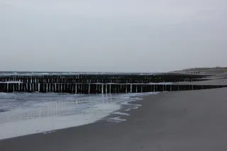 海，波罗的海，海滩，海岸，丁坝，景观，水，天空