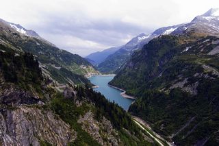 山，旅游，高山，水，风景-自然，自然之美，湖泊，山脉