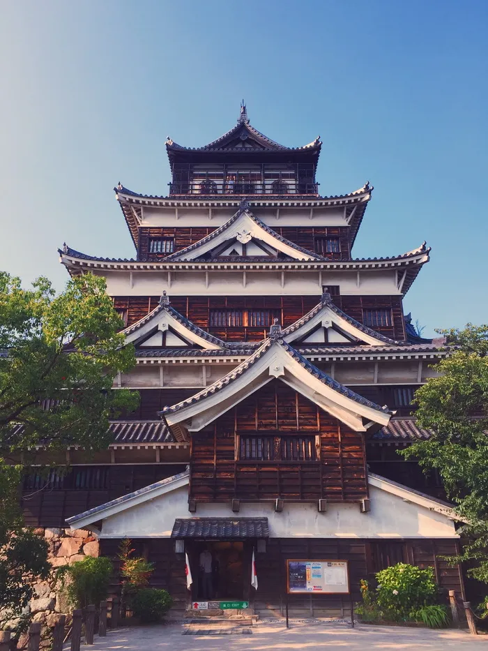 日本，广岛城堡，广岛市，广岛县，亚洲，常春藤谷仓，战争，核