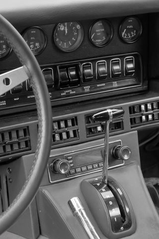 捷豹、e型、内饰、自动、跑车、闪亮、oldtimer、经典