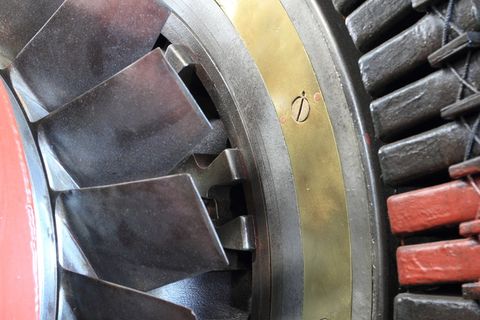 葡萄牙、里斯本、电力、博物馆、发电机、转子、金属、风扇